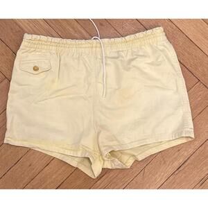 Vintage 50s 60s JANTZEN Mens Yellow Swim Surf Board Shorts Trunk sz 32 34 USA